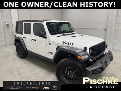 2024 Jeep Wrangler 4-Door Willys 4x4
