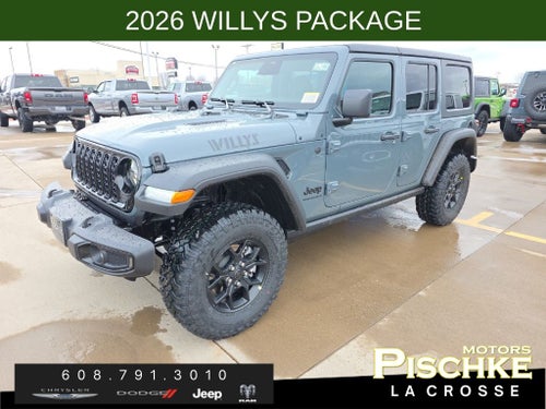 2026 Jeep Wrangler WRANGLER 4-DOOR WILLYS