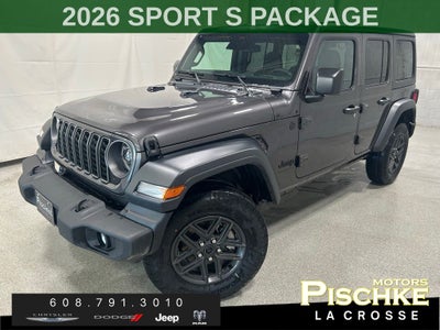 2026 Jeep Wrangler WRANGLER 4-DOOR SPORT S