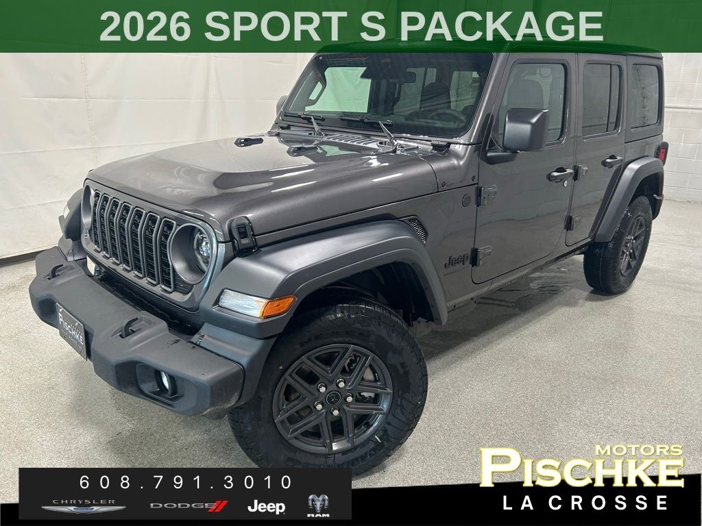 2026 Jeep Wrangler WRANGLER 4-DOOR SPORT S
