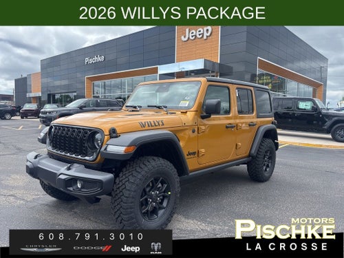 2026 Jeep Wrangler WRANGLER 4-DOOR WILLYS