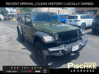 2024 Jeep Wrangler 4-Door Willys 4x4