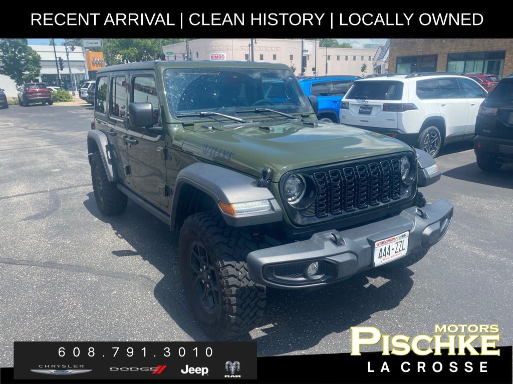 2024 Jeep Wrangler 4-Door Willys 4x4