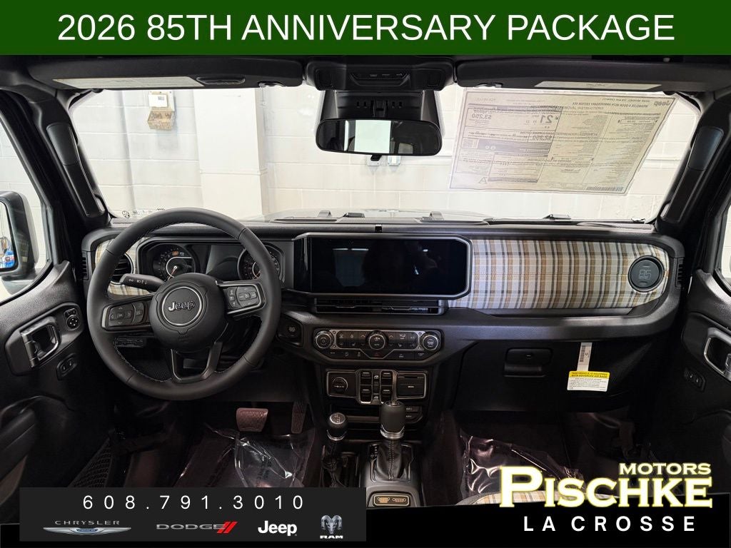 2026 Jeep Wrangler WRANGLER 4-DOOR 85TH ANNIVERSARY EDITION