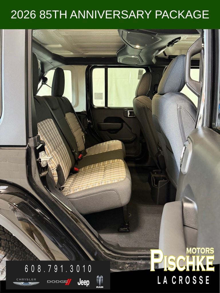 2026 Jeep Wrangler WRANGLER 4-DOOR 85TH ANNIVERSARY EDITION