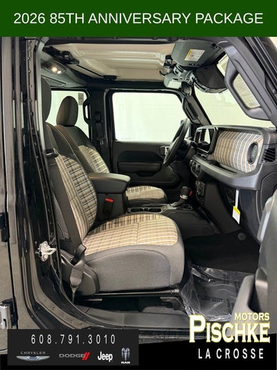 2026 Jeep Wrangler WRANGLER 4-DOOR 85TH ANNIVERSARY EDITION