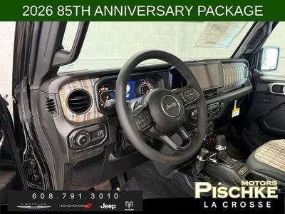 2026 Jeep Wrangler WRANGLER 4-DOOR 85TH ANNIVERSARY EDITION