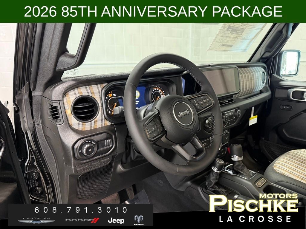 2026 Jeep Wrangler WRANGLER 4-DOOR 85TH ANNIVERSARY EDITION