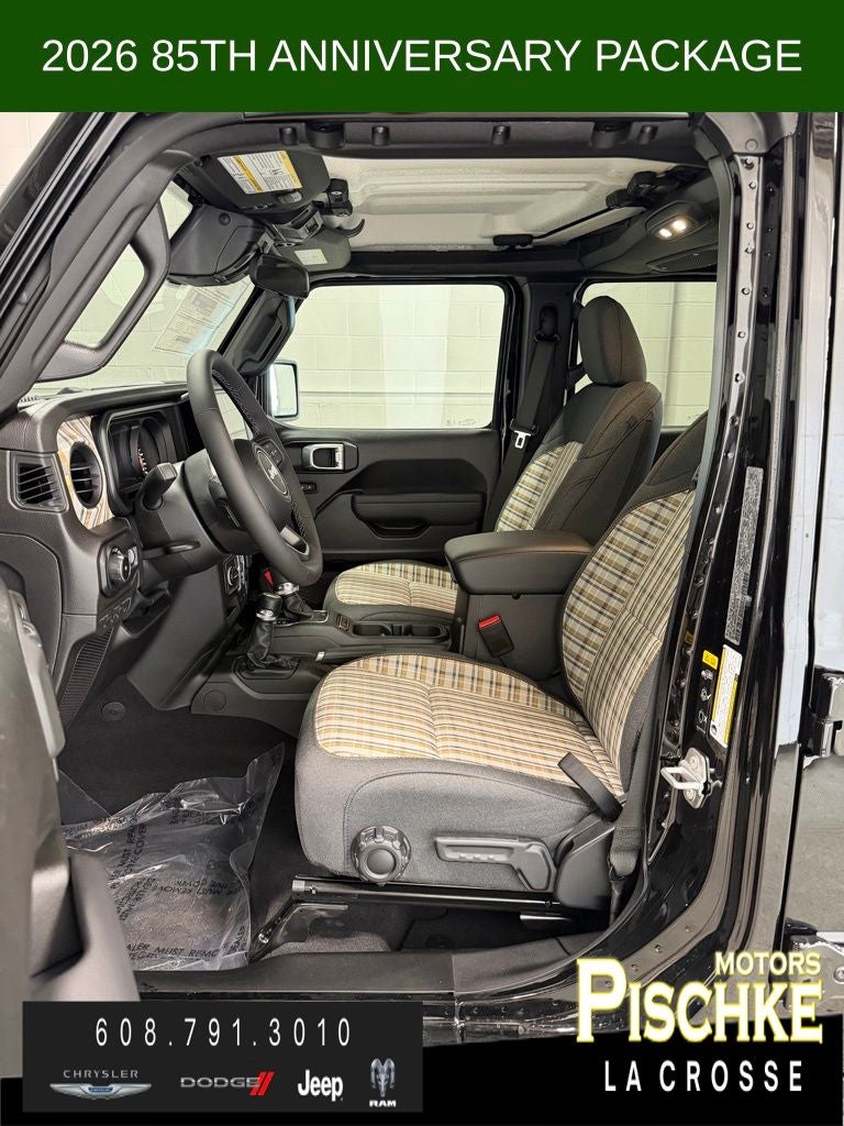 2026 Jeep Wrangler WRANGLER 4-DOOR 85TH ANNIVERSARY EDITION