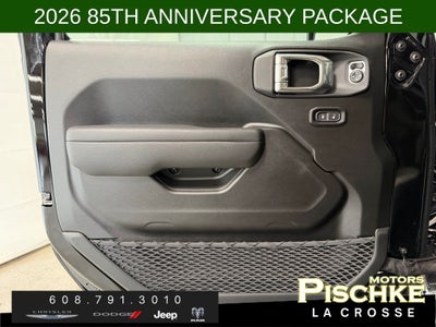 2026 Jeep Wrangler WRANGLER 4-DOOR 85TH ANNIVERSARY EDITION
