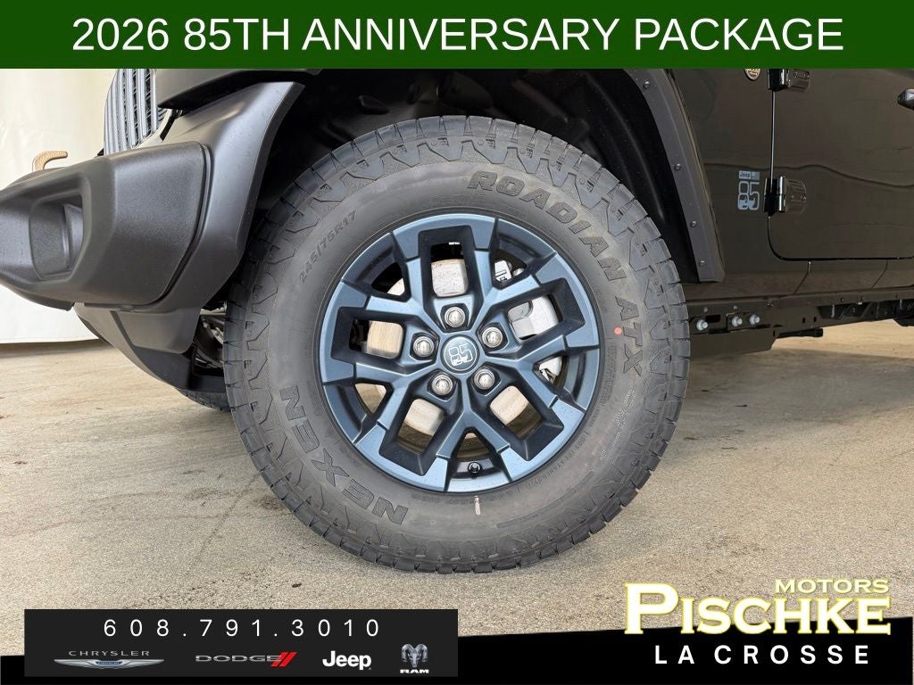 2026 Jeep Wrangler WRANGLER 4-DOOR 85TH ANNIVERSARY EDITION