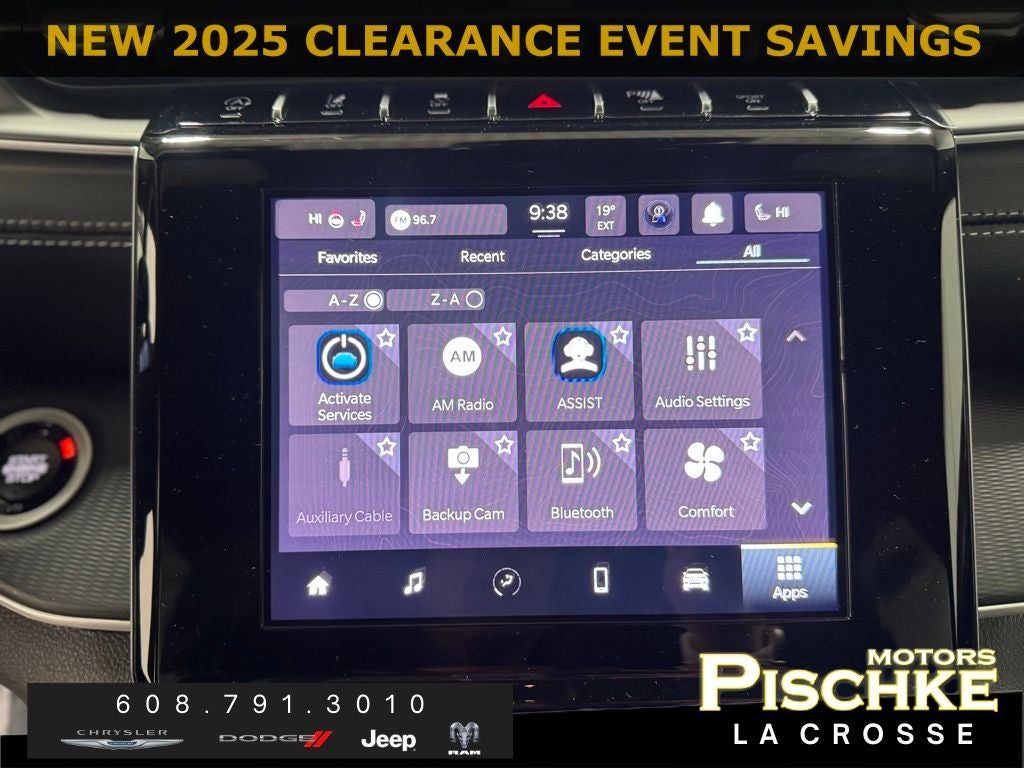 2025 Jeep Grand Cherokee GRAND CHEROKEE L ALTITUDE X 4X4
