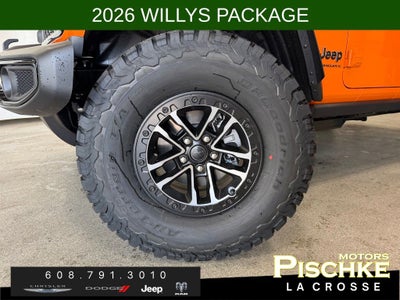2026 Jeep Wrangler WRANGLER 4-DOOR WILLYS