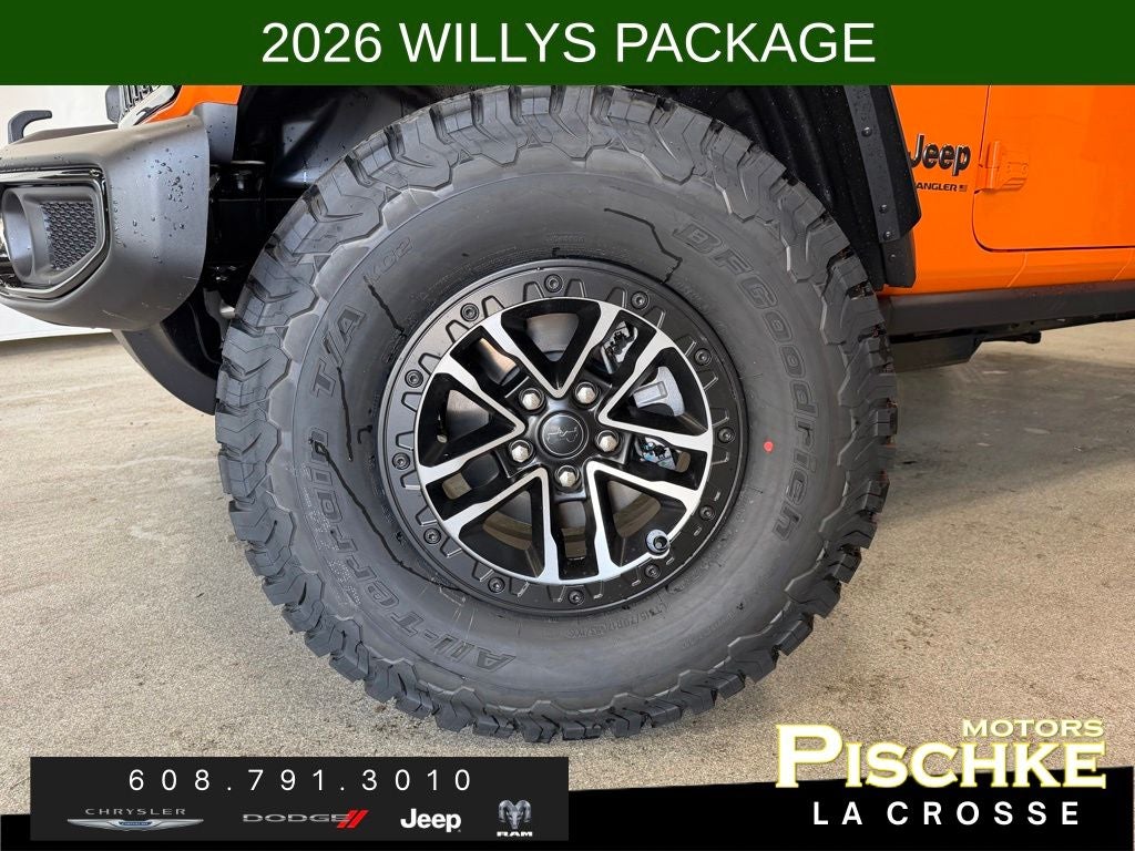 2026 Jeep Wrangler WRANGLER 4-DOOR WILLYS