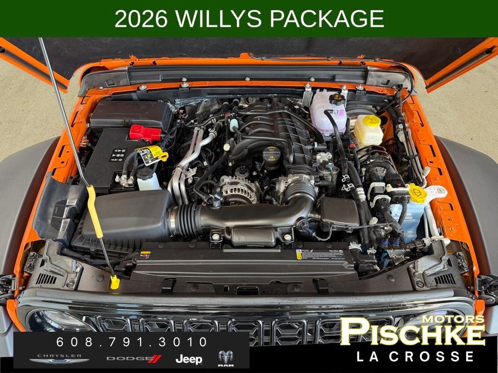 2026 Jeep Wrangler WRANGLER 4-DOOR WILLYS