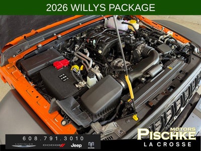 2026 Jeep Wrangler WRANGLER 4-DOOR WILLYS