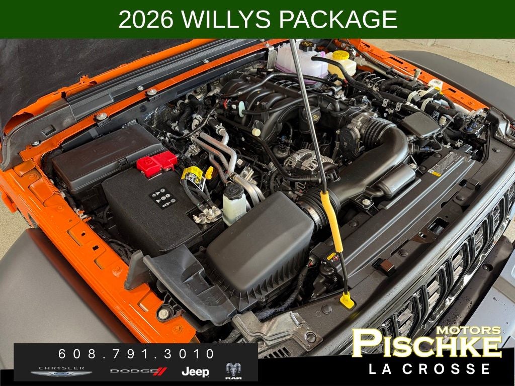 2026 Jeep Wrangler WRANGLER 4-DOOR WILLYS
