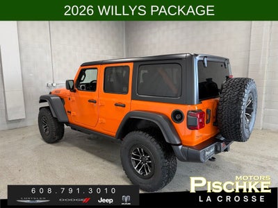 2026 Jeep Wrangler WRANGLER 4-DOOR WILLYS