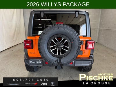 2026 Jeep Wrangler WRANGLER 4-DOOR WILLYS