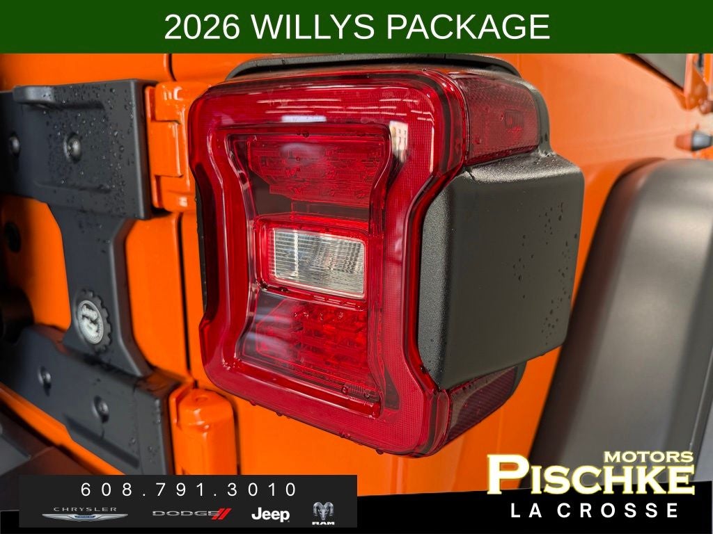 2026 Jeep Wrangler WRANGLER 4-DOOR WILLYS