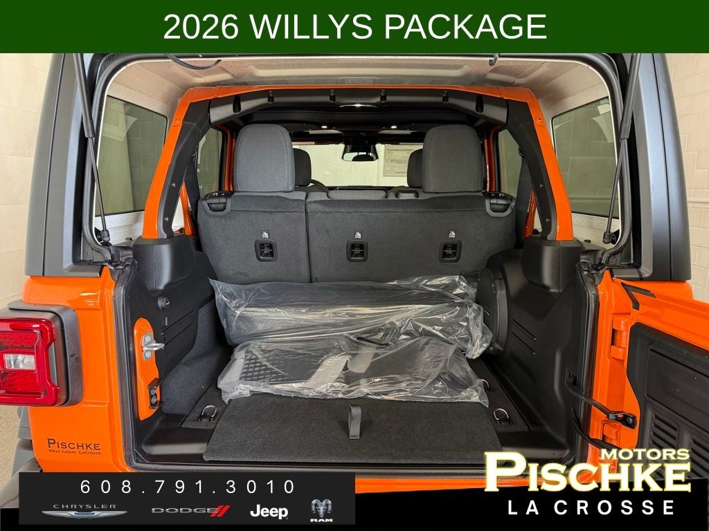 2026 Jeep Wrangler WRANGLER 4-DOOR WILLYS