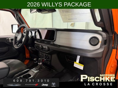 2026 Jeep Wrangler WRANGLER 4-DOOR WILLYS