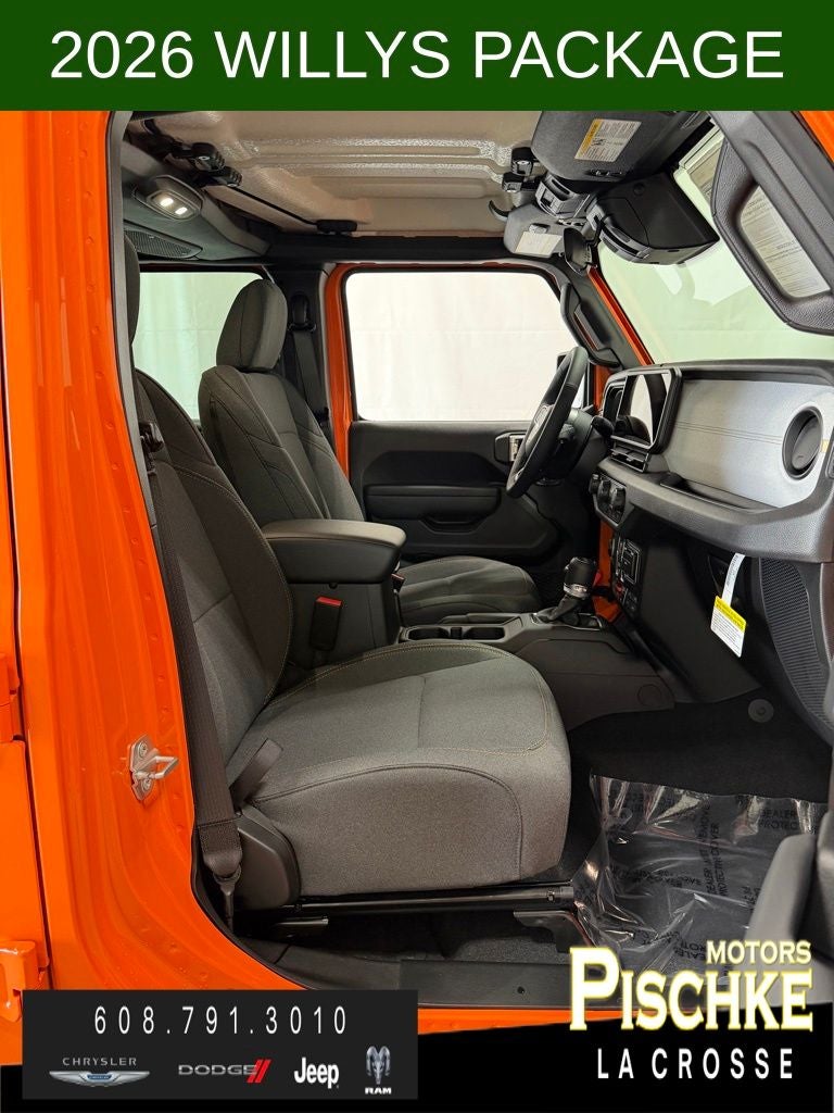 2026 Jeep Wrangler WRANGLER 4-DOOR WILLYS