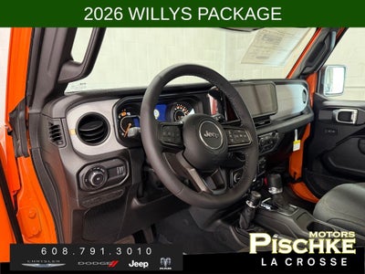 2026 Jeep Wrangler WRANGLER 4-DOOR WILLYS