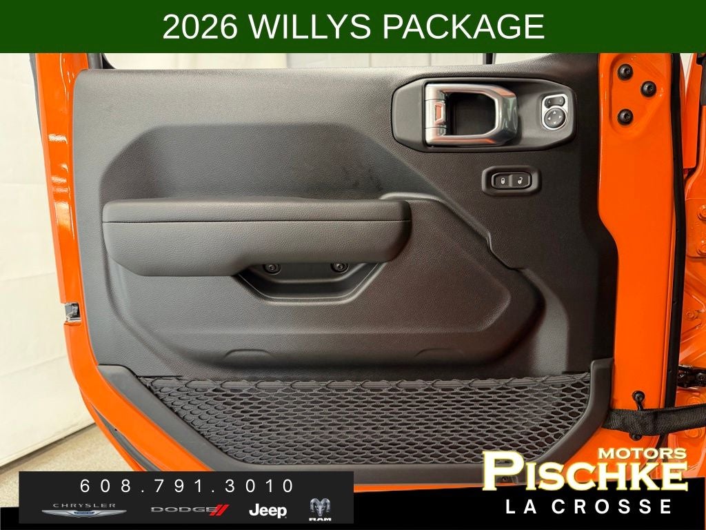 2026 Jeep Wrangler WRANGLER 4-DOOR WILLYS