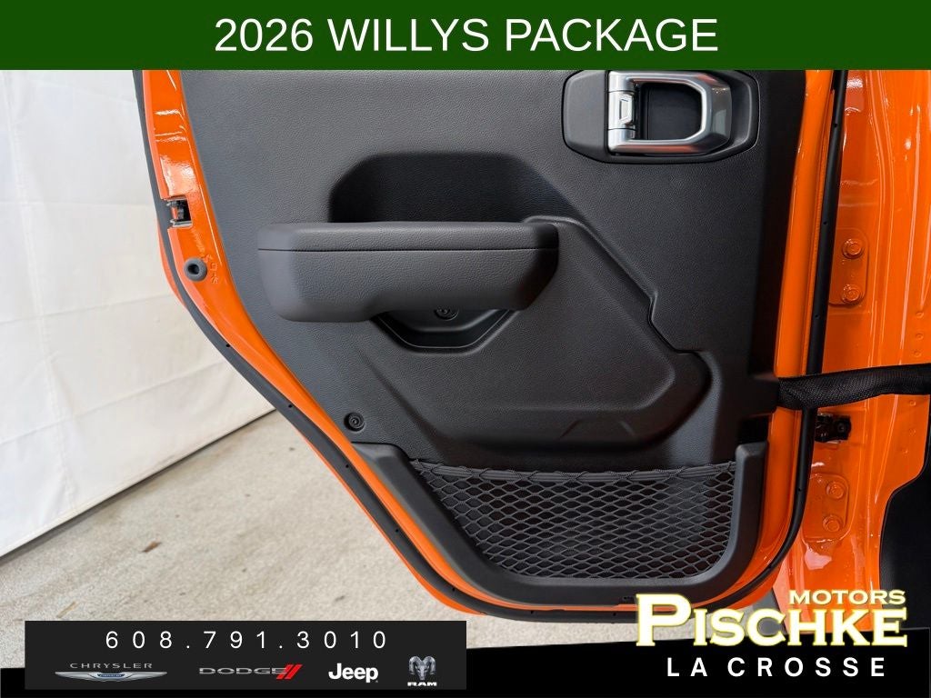 2026 Jeep Wrangler WRANGLER 4-DOOR WILLYS