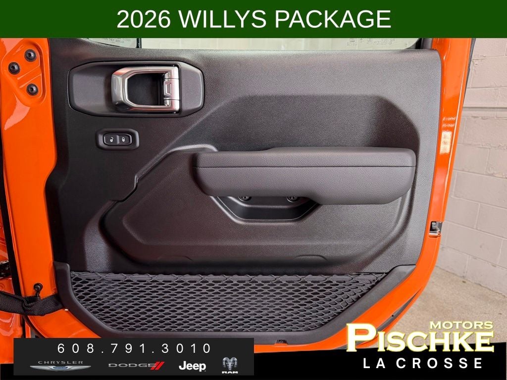 2026 Jeep Wrangler WRANGLER 4-DOOR WILLYS