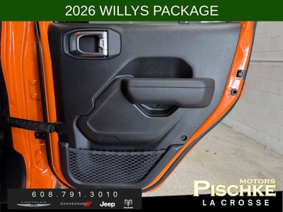 2026 Jeep Wrangler WRANGLER 4-DOOR WILLYS