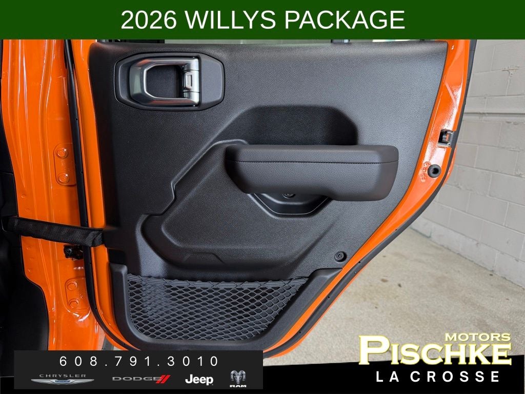 2026 Jeep Wrangler WRANGLER 4-DOOR WILLYS