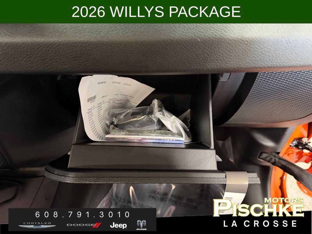 2026 Jeep Wrangler WRANGLER 4-DOOR WILLYS