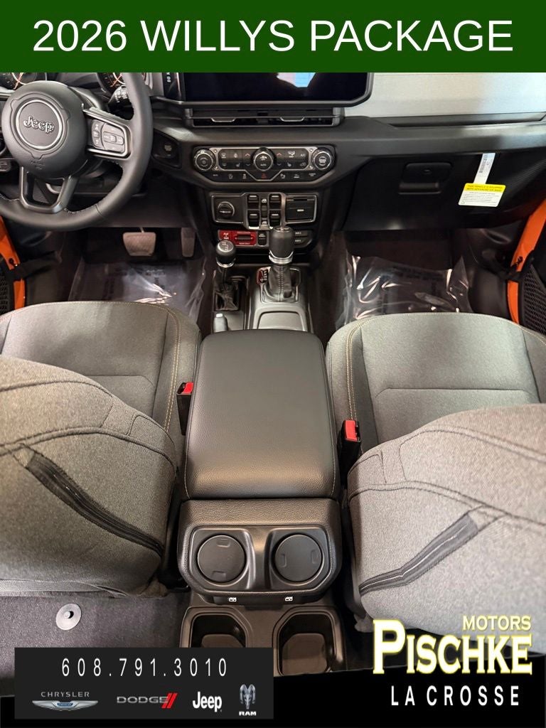 2026 Jeep Wrangler WRANGLER 4-DOOR WILLYS
