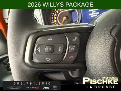 2026 Jeep Wrangler WRANGLER 4-DOOR WILLYS