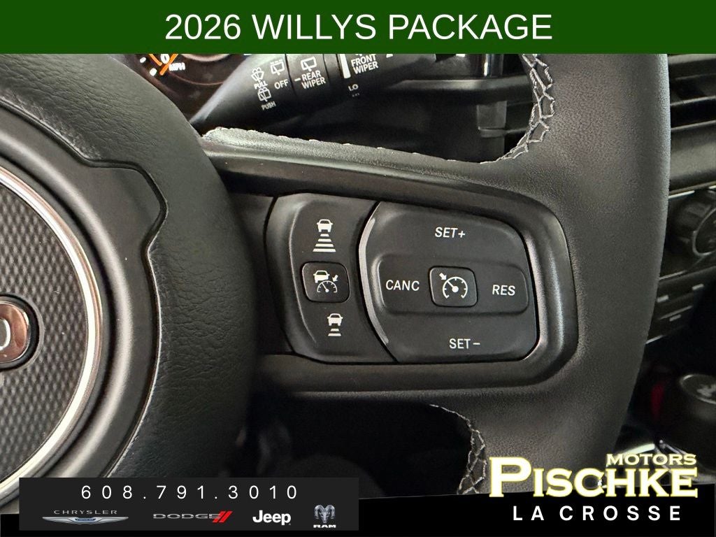 2026 Jeep Wrangler WRANGLER 4-DOOR WILLYS