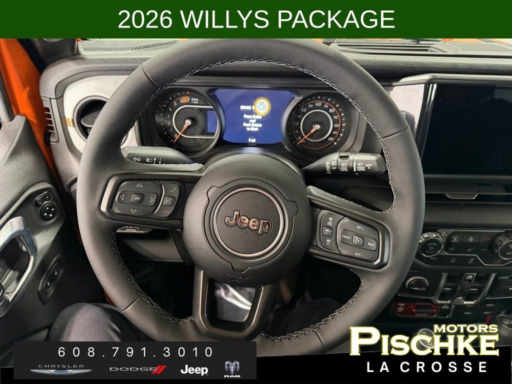 2026 Jeep Wrangler WRANGLER 4-DOOR WILLYS