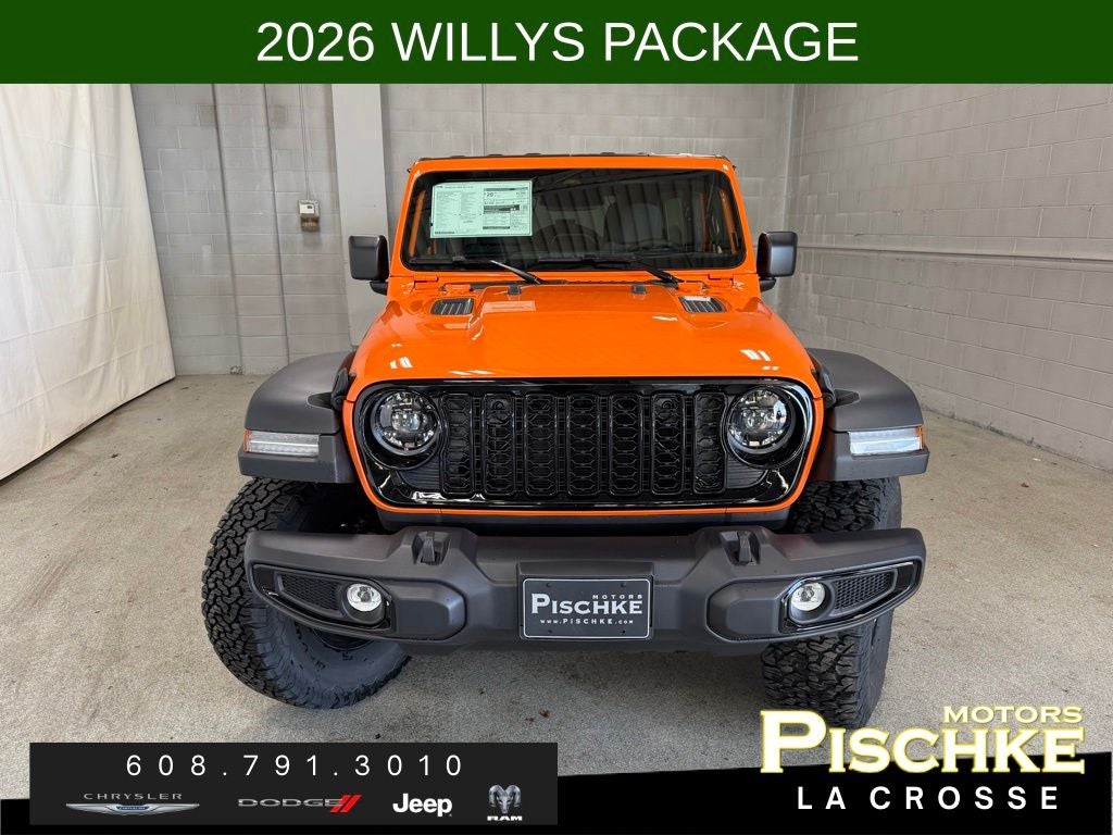 2026 Jeep Wrangler WRANGLER 4-DOOR WILLYS