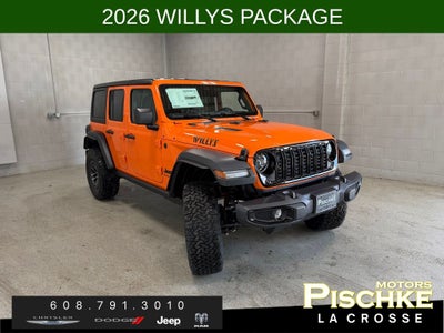 2026 Jeep Wrangler WRANGLER 4-DOOR WILLYS