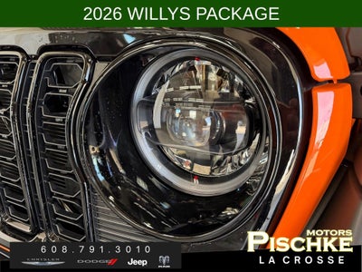 2026 Jeep Wrangler WRANGLER 4-DOOR WILLYS