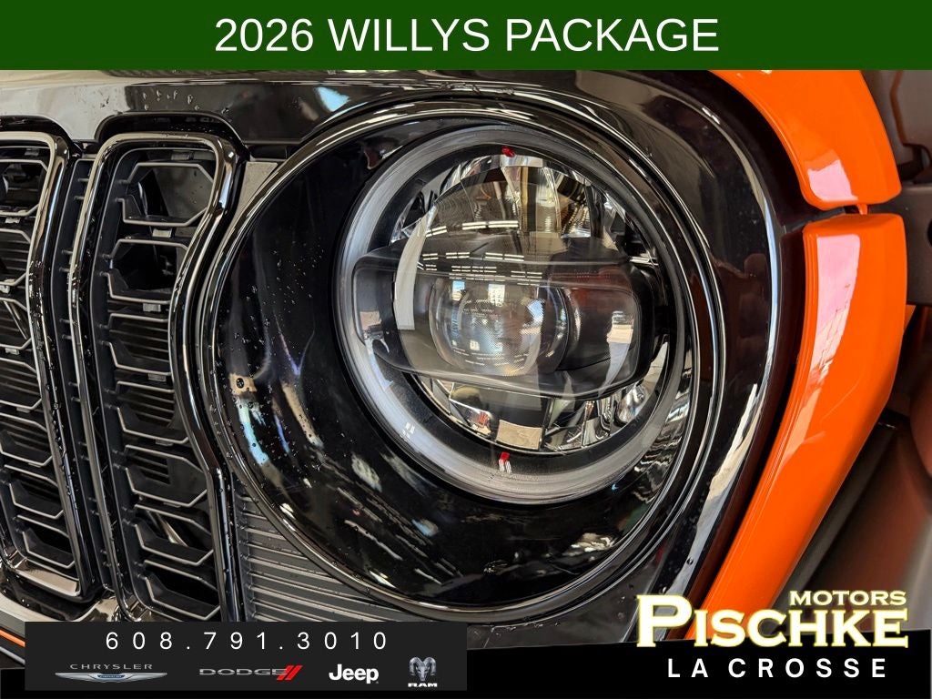2026 Jeep Wrangler WRANGLER 4-DOOR WILLYS
