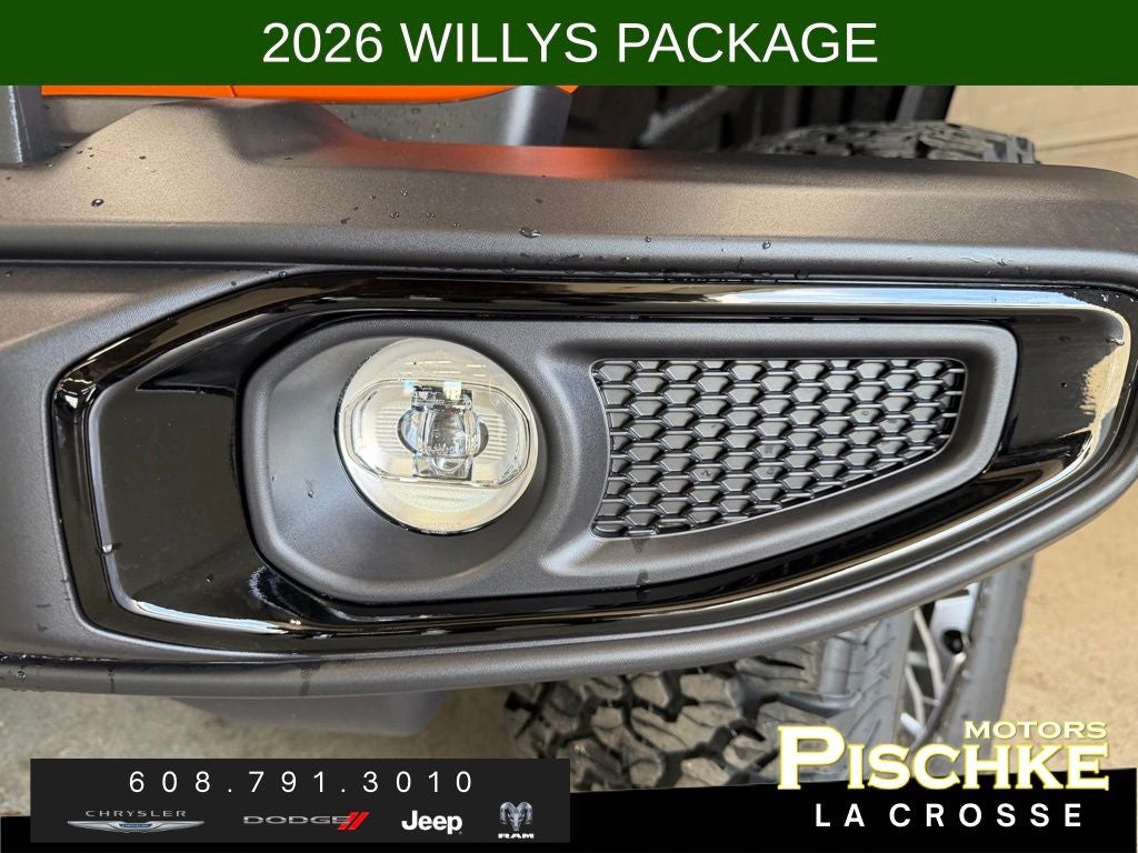 2026 Jeep Wrangler WRANGLER 4-DOOR WILLYS