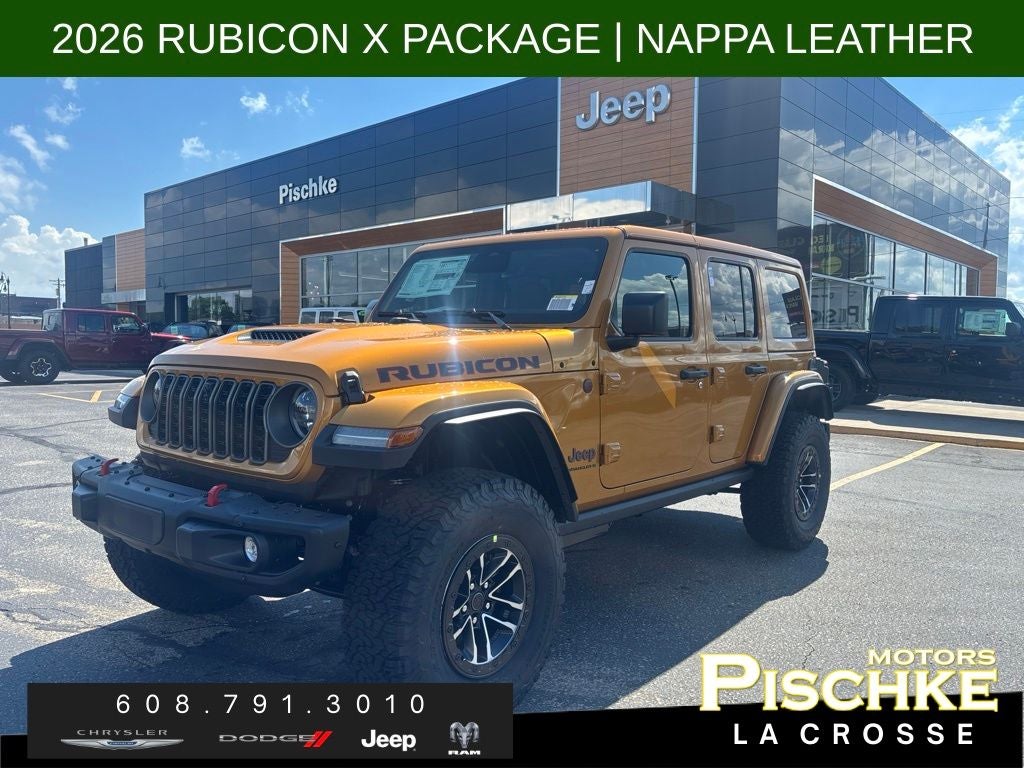 2026 Jeep Wrangler WRANGLER 4-DOOR RUBICON X
