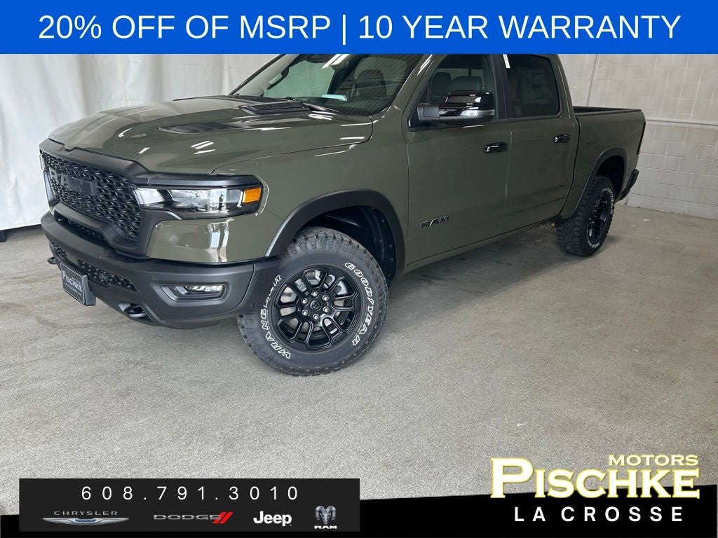 2026 RAM Ram 1500 RAM 1500 REBEL CREW CAB 4X4 5'7' BOX