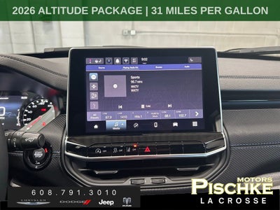2026 Jeep Compass COMPASS LATITUDE ALTITUDE 4X4
