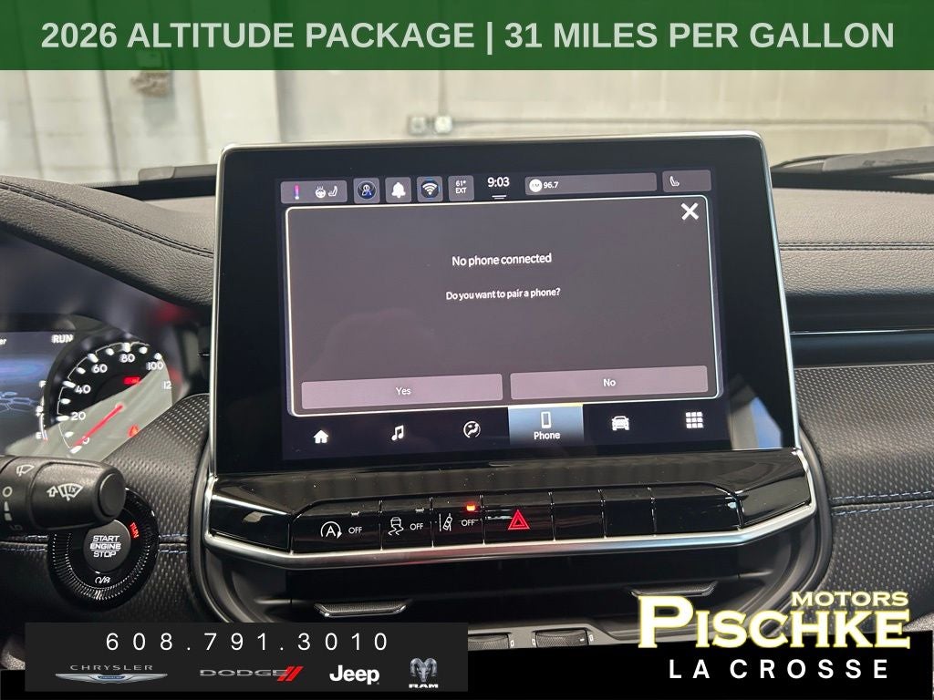 2026 Jeep Compass COMPASS LATITUDE ALTITUDE 4X4