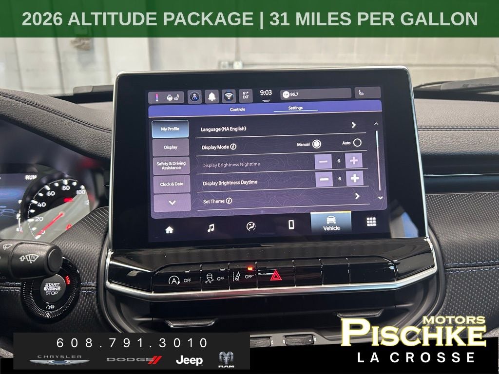 2026 Jeep Compass COMPASS LATITUDE ALTITUDE 4X4