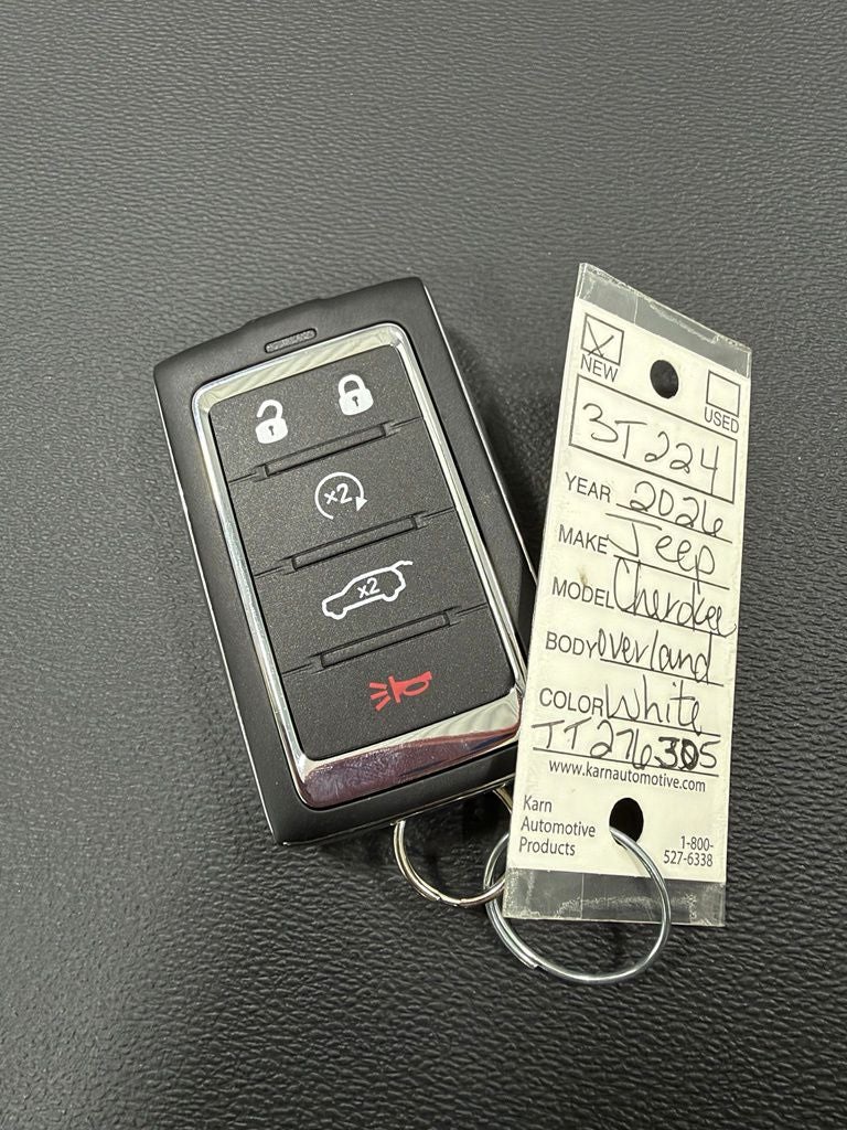 2026 Jeep Cherokee CHEROKEE OVERLAND 4X4