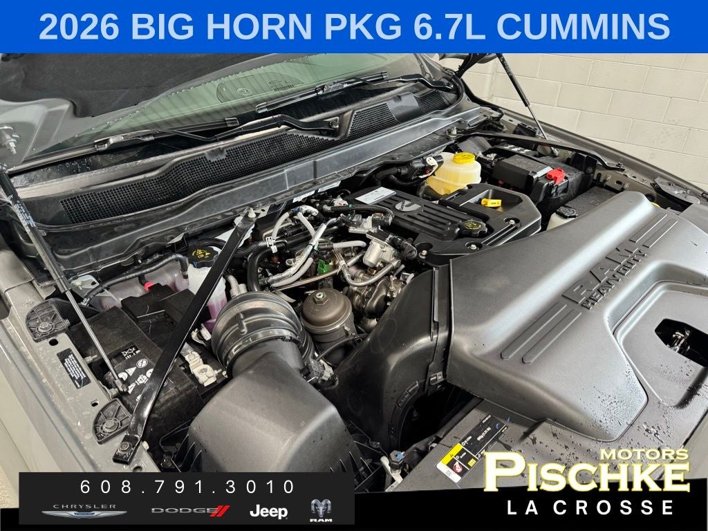 2026 RAM Ram 2500 RAM 2500 BIG HORN CREW CAB 4X4 6'4' BOX